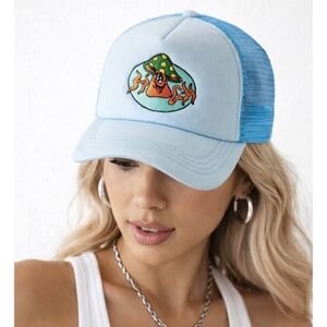 UO "High" Nature Embroidered Trucker Hat Urban Outfitters